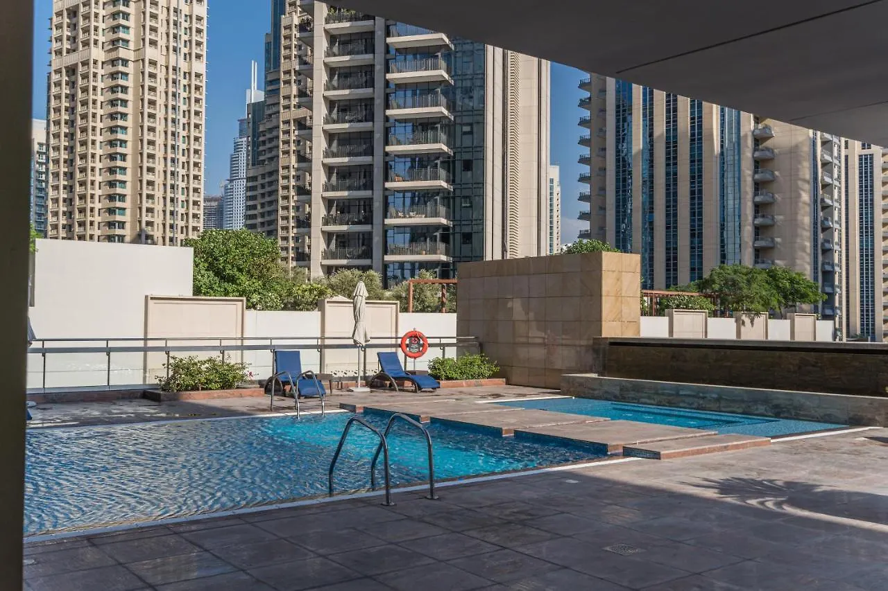 Higuests - Royal 2Br Apt With Balcony Near Burj Khalifa Dubai 0*,